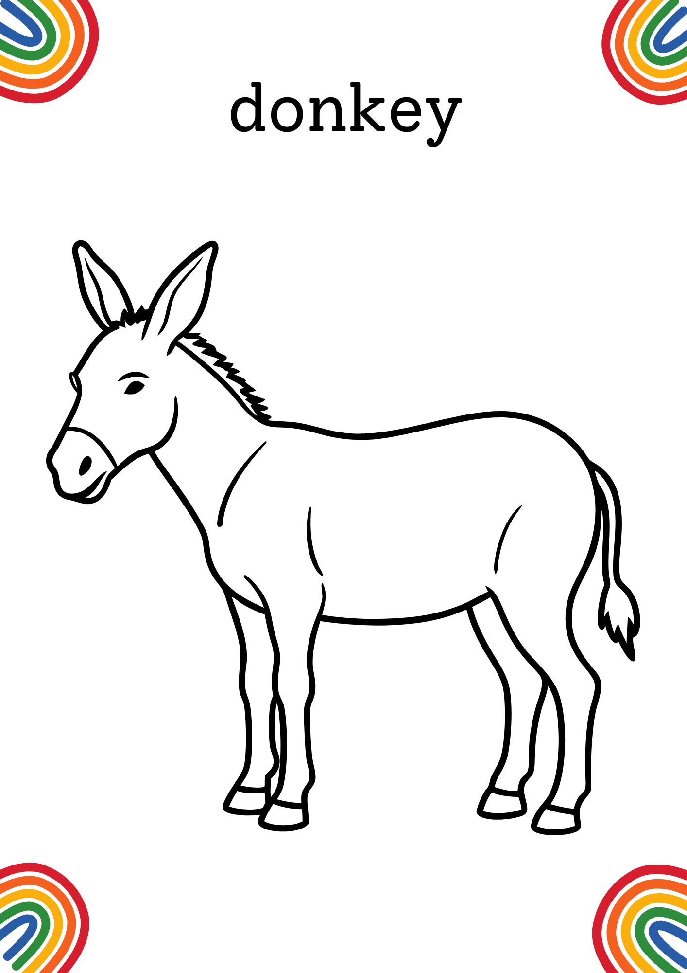 Animal Coloring Book