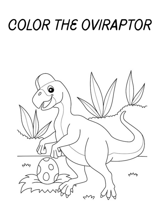Dinosaur Coloring Adventure (41 page)