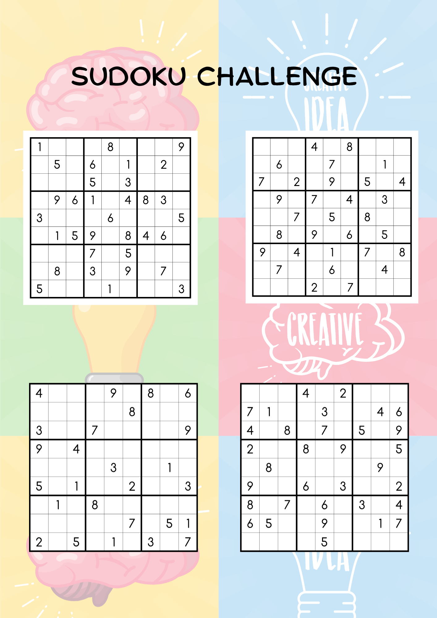 Brain Games for smart kids