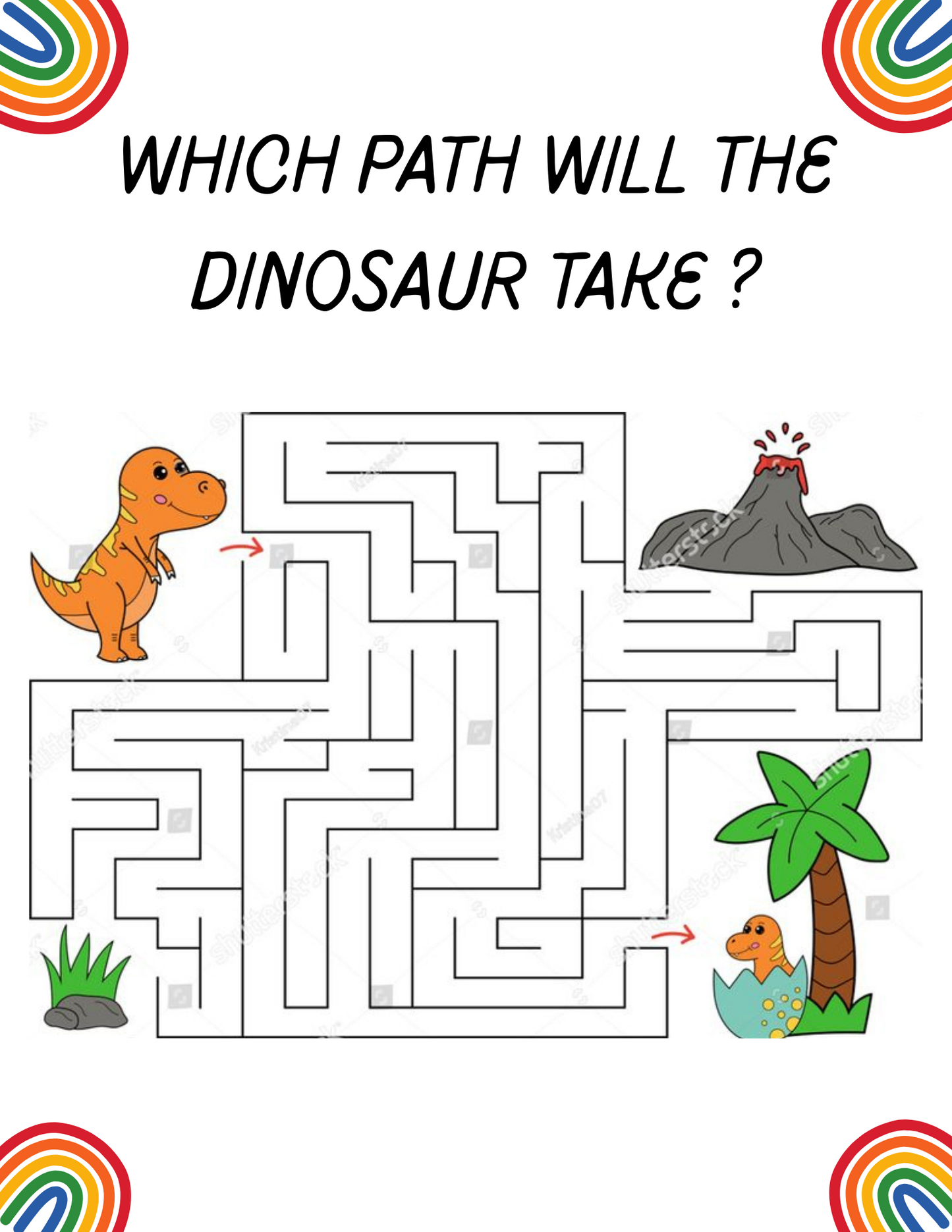 Dinosaur Coloring Adventure (41 page)