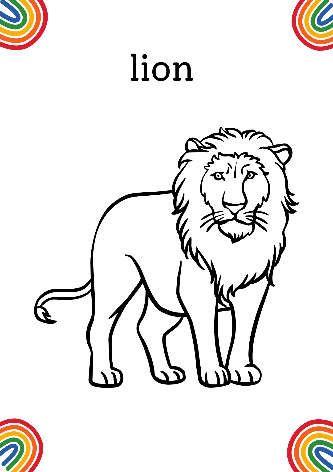 Animal Coloring Book