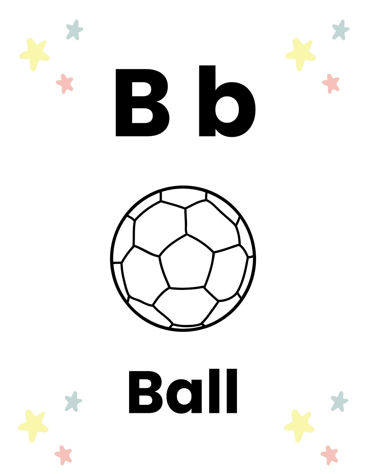 π ABC & 123 Coloring Book β Fun & Educational Coloring for Kids π¨(53 pages)