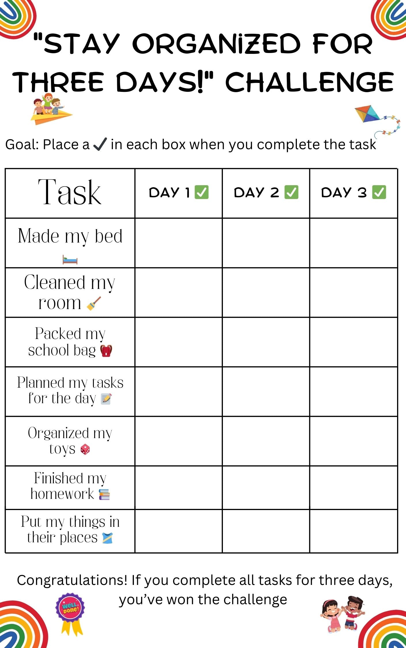 The Adventure of Little Explorers (20 pages)