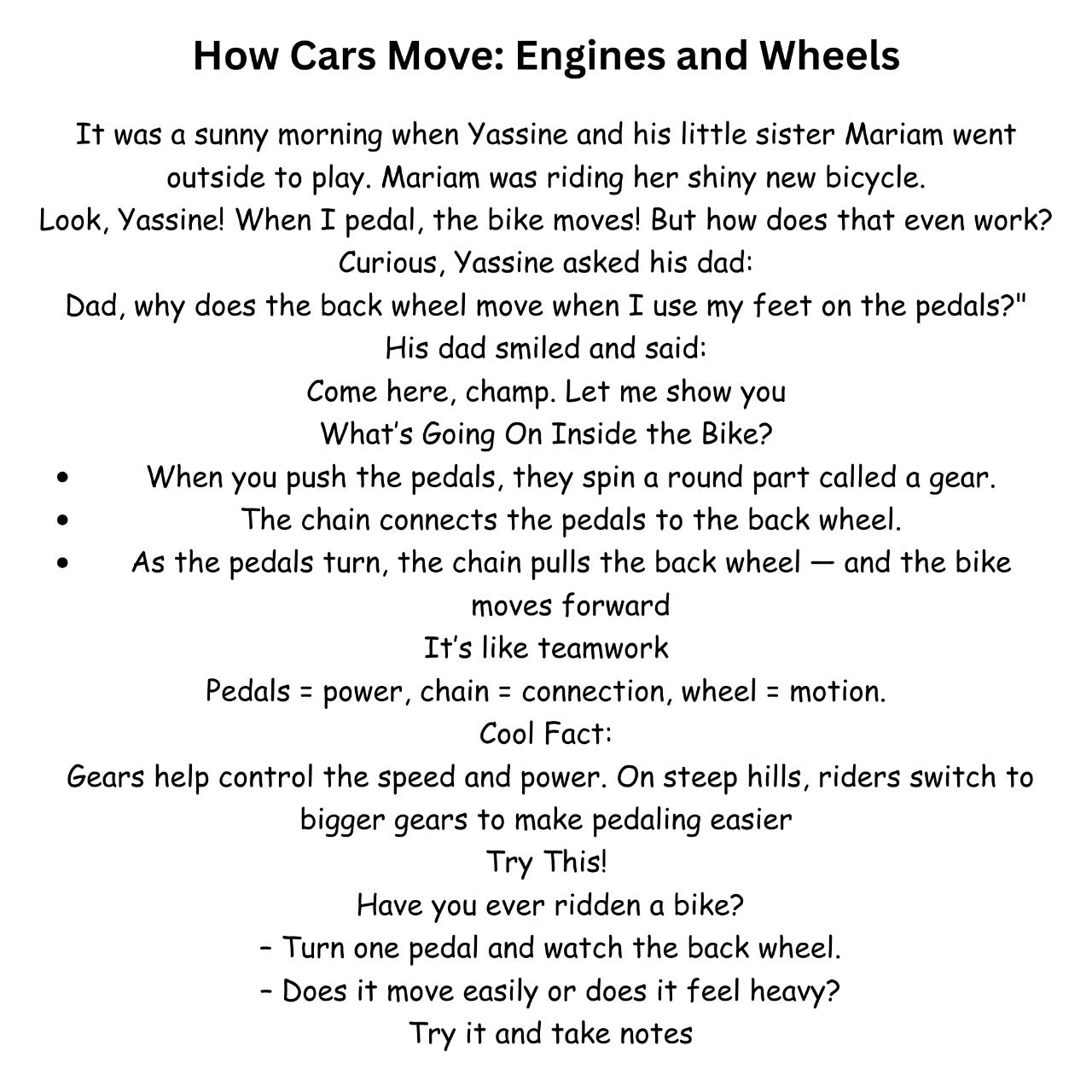 Scientific Adventures: How Machines Work